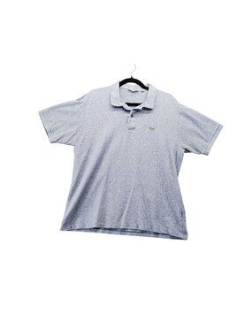 Lacoste Shirt Mens XL Blue Classic Fit Polo Crocodile Logo Short Sleeve Cotton